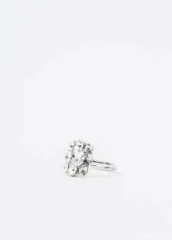 DEPARTMENTSilver And Rhinestones Ring - Silver -Norse Projects Sales Silver And Rhinestones Ring 20221114103049 2