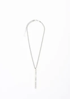Feng Chen WangFCW Logo Pendant Necklace - Silver