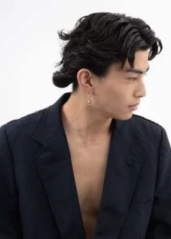 DEPARTMENTSmily Drop Single Earring - Silver -Norse Projects Sales Silver Smily Drop Earring Single 20221114103856 2