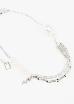 William ShenWave Necklace Chocker - Silver -Norse Projects Sales Silver Wave Necklace Chocker 20220828022626 1