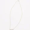 Skomer StudioBarre Necklace - 9kt Gold