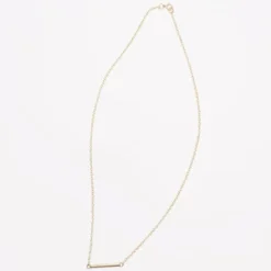 Skomer StudioBarre Necklace - 9kt Gold