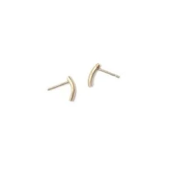 Skomer StudioCurve Earrings - 9kt Gold