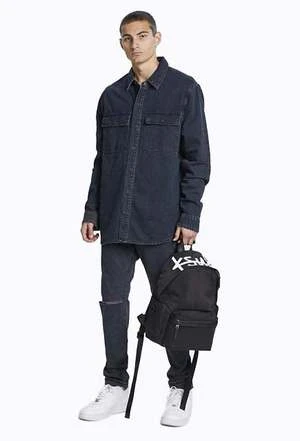 KsubiSnakebite LS Shadow Re-Dye Shirt - Denim 4 KsubiSnakebite LS Shadow Re-Dye Shirt - Denim - Image 4