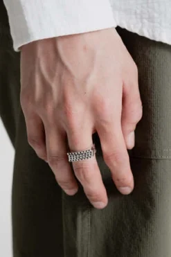 MAPLEStakable Ring - Silver