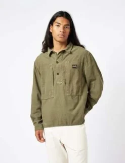 Stan RayCord Painters Shirt - Olive Green