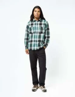 Stan RayPlaid Flannel Shirt - Pine Green -Norse Projects Sales Stan Ray Plaid Flannel Shirt Pine Green 20231003161623
