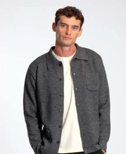 Far AfieldStation Cardigan - Melange Grey/Black -Norse Projects Sales Station Cardigan 20230909024849
