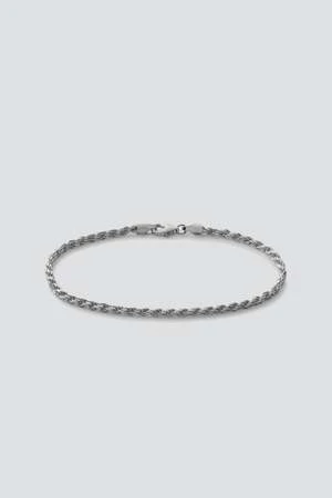 Miansai2.4mm Rope Chain Bracelet - Sterling Silver 1 Miansai2.4mm Rope Chain Bracelet - Sterling Silver
