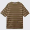 Comme Des Garcons Comme Des GarçonsStipped Tee - Khaki/Red