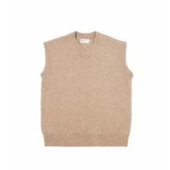 Universal WorksEco Wool Sweater Vest - Oatmeal