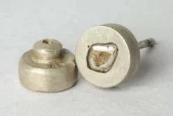 Parts Of FourTINY STUD EARRING - MATTE/DIAMOND -Norse Projects Sales TINY STUD EARRING MATTE DIAMOND 20230814235706 1