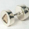 Parts Of FourTINY STUD EARRING - POLISHED FINISH/DIAMOND