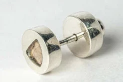 Parts Of FourTINY STUD EARRING - POLISHED FINISH/DIAMOND