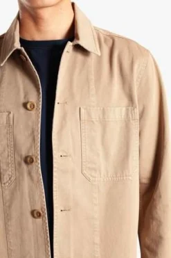 Norse ProjectsTyge Broken Twill Overshirt - Utility Khaki -Norse Projects Sales TYGE BROKEN TWILL 20221018234751 2
