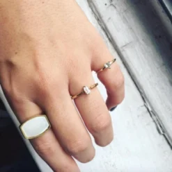 Tarin ThomasArchie Ring - MOTHER OF PEARL -Norse Projects Sales Tarin Thomas Archie Ring MOTHER OF PEARL 20220304001332