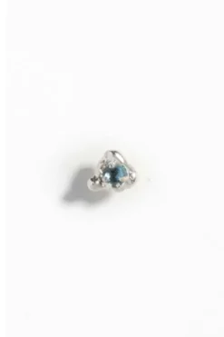FARISTash Stud - Sterling Silver/Topaz -Norse Projects Sales Tash Stud in Sterling Silver Topaz 20230504064612 1