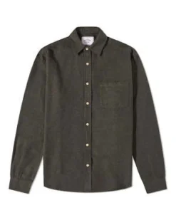 Portuguese FlannelTeca Shirt - Olive
