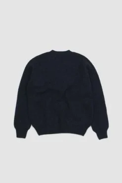 SunspelTextured Lambswool Jumper - Bright Navy Twist 9 SunspelTextured Lambswool Jumper - Bright Navy Twist -Norse Projects Sales Textured Lambswool Jumper Bright Navy Twist 20230919141433 2