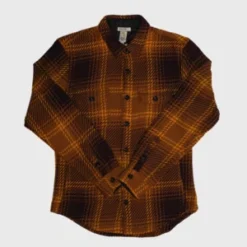 KATOThe Anvil 13oz Shirt Jacket - Plaid Brown