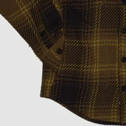 KATOThe Anvil 13oz Shirt Jacket - Plaid Brown -Norse Projects Sales The Anvil Shirt Jacket 13oz Plaid Brown 20230805200132 1