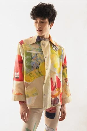 The DyásGrocery List Overshirt - Multicolor 1 The DyásGrocery List Overshirt - Multicolor