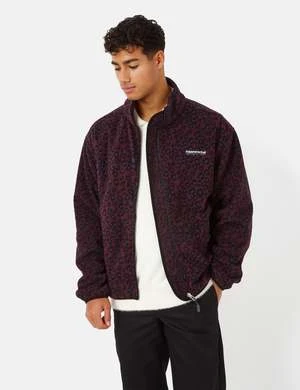 ThisIsNeverThatThisisneverthat INTL. Fleece Jacket - Leopard Blue 3 ThisIsNeverThatThisisneverthat INTL. Fleece Jacket - Leopard Blue - Image 3