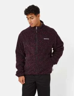 ThisIsNeverThatThisisneverthat INTL. Fleece Jacket - Leopard Blue