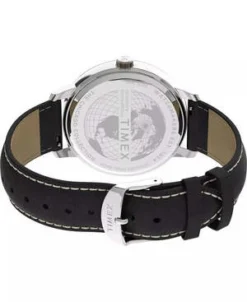Front Page -Norse Projects Sales Timex Chicago Black Leather Watch 45mm Black Silver 20230729212635 1