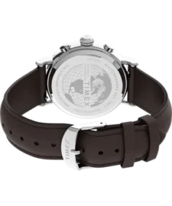 TimexStandard Chronograph 41mm Leather Strap Watch 12 TimexStandard Chronograph 41mm Leather Strap Watch -Norse Projects Sales Timex Standard Chronograph 41mm Leather Strap Watch Silver Tone Brown Cream 20230729212647 3