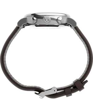 TimexStandard Chronograph 41mm Leather Strap Watch 3 TimexStandard Chronograph 41mm Leather Strap Watch - Image 3