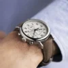 TimexStandard Chronograph 41mm Leather Strap Watch