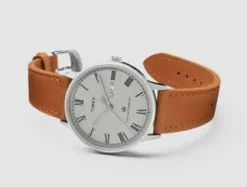 TimexWaterbury Classic 40mm Leather Strap Watch - Tan/Silver -Norse Projects Sales Timex Waterbury Classic 40mm Leather Strap Watch Tan Silver 20230729212653