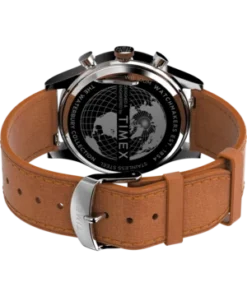 TimexWaterbury Traditional Chronograph 42mm Leather Strap Watch - Tan/Black -Norse Projects Sales Timex Waterbury Traditional Chronograph 42mm Leather Strap Watch Tan Black 20230729212657 2