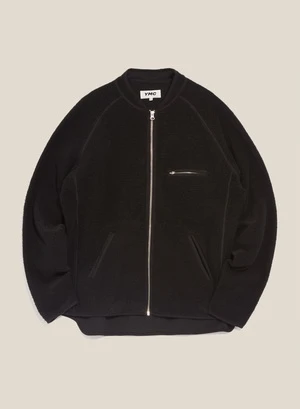 YMCTrippe Recycled Fleece Jacket - Black 2 YMCTrippe Recycled Fleece Jacket - Black - Image 2