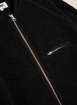 YMCTrippe Recycled Fleece Jacket - Black 6 YMCTrippe Recycled Fleece Jacket - Black - Image 6