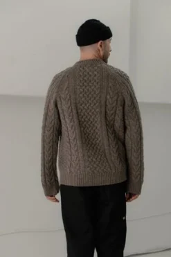 Bare KnitwearUnisex Bare Knitwear Porteau Cable Crew - Root -Norse Projects Sales Unisex Bare Knitwear Porteau Cable Crew Root 20230922042757 1