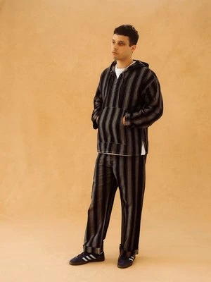 I AND MEUnisex I AND ME Japanese Woven Stripe Hoody - Navy Stripe 12 I AND MEUnisex I AND ME Japanese Woven Stripe Hoody - Navy Stripe - Image 12