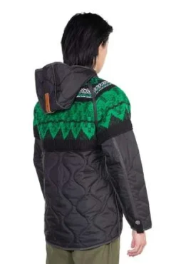 ANDERSSON BELLUnisex Nordic Knit Patch Quilted Parka - Black/Green 7 ANDERSSON BELLUnisex Nordic Knit Patch Quilted Parka - Black/Green -Norse Projects Sales Unisex Nordic Knit Patch Quilted Parka 20231030173235 1