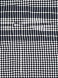 Universal WorksTravail Aussi Shirt - Ecru/Navy Checked Cotton -Norse Projects Sales Universal Works Easy Nebraska Cotton Overshirt Olive Orange Shadow 20230324000732 2