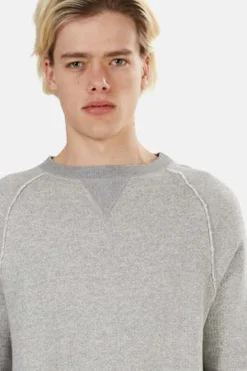 V :: ROOMJacquard Fleece Crewneck - Grey 8 V :: ROOMJacquard Fleece Crewneck - Grey -Norse Projects Sales V Room Jacquard Fleece Crewneck 20220811165442 2