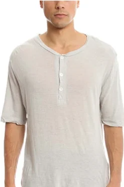 V :: ROOMHighsoft Jersey SS Henley - Melange Grey -Norse Projects Sales V room Highsoft Jersey SS Henley 20220902201208 2