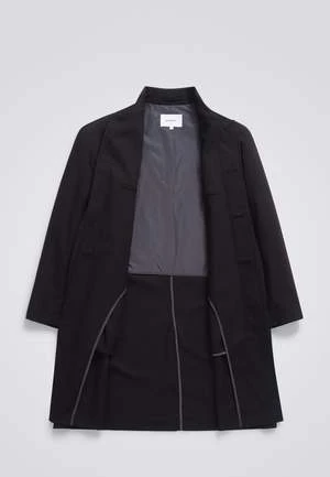 Norse ProjectsVargo Solotex Twill Raglan Trench Coat - Black 7 Norse ProjectsVargo Solotex Twill Raglan Trench Coat - Black - Image 7