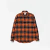 Norse ProjectsVillads Brushed Flannel Check Shirt - Cochineal Read