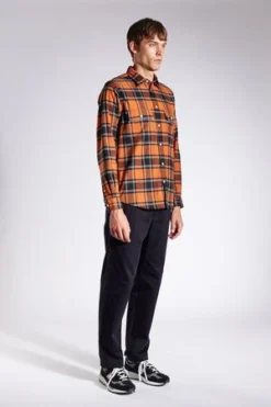 Norse ProjectsVillads Brushed Flannel Check Shirt - Cochineal Read 13 Norse ProjectsVillads Brushed Flannel Check Shirt - Cochineal Read -Norse Projects Sales Villads brushed flannel check cochineal read 20211122144747