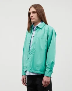 GR10KWR Polartec Overshirt - Menthol -Norse Projects Sales WR Polartec Overshirt Menthol 20231019103147 1