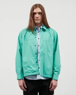 GR10KWR Polartec Overshirt - Menthol -Norse Projects Sales WR Polartec Overshirt Menthol 20231019103147