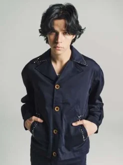 Wales BonnerDelaney Jacket - Navy