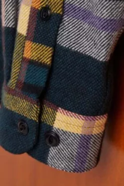 Portuguese FlannelWall Long Sleeve Shirt - Blue -Norse Projects Sales Wall Long Sleeve Shirt 20230818213909