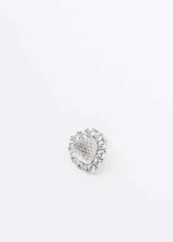 DEPARTMENTWhite Rhinestone And Ice Heart Earring - Multi -Norse Projects Sales White Rhinestone And Ice Heart Earring Single 20230218143730